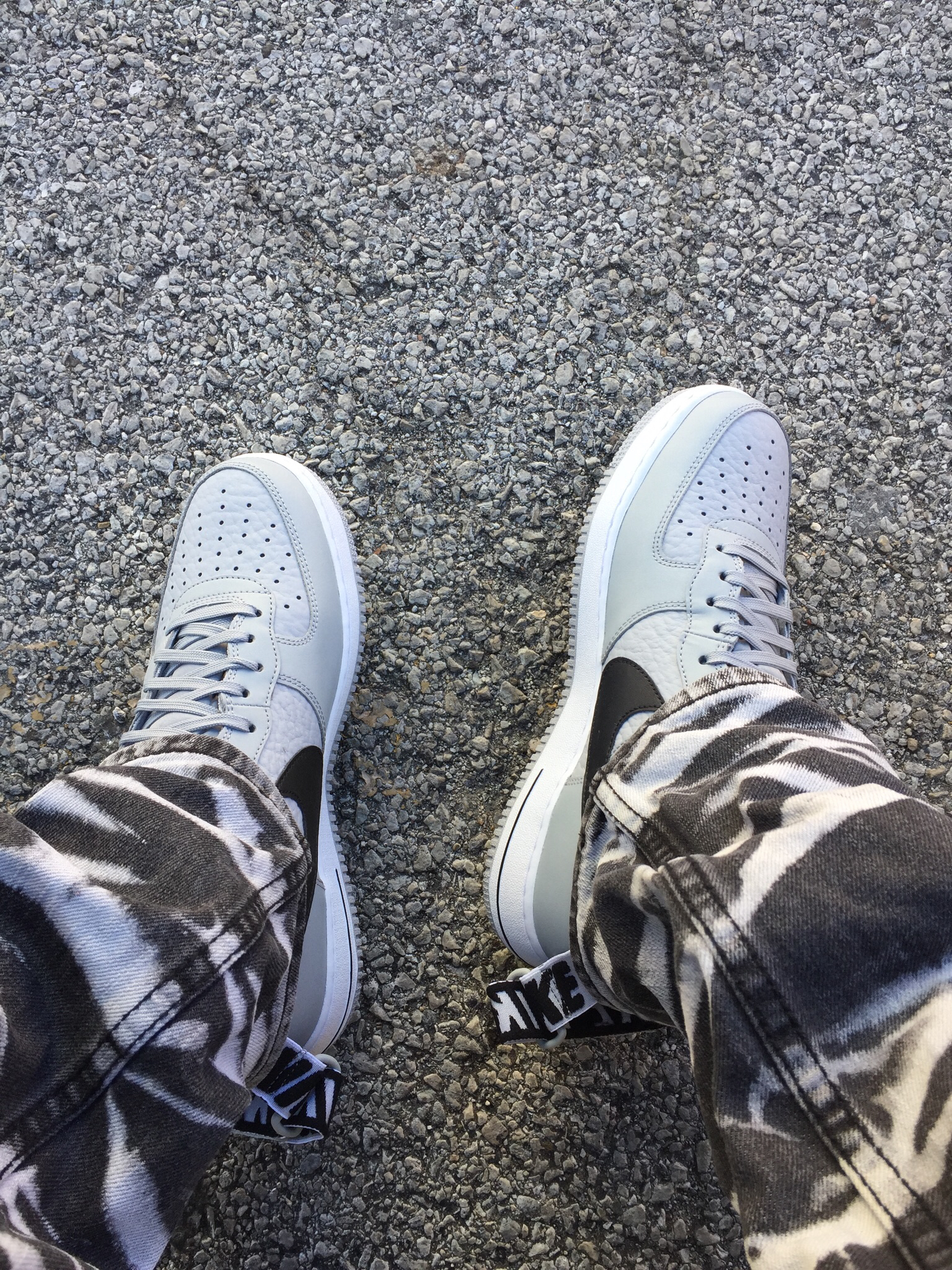 Nike Air Force 1 High Statement Game Flight Silver