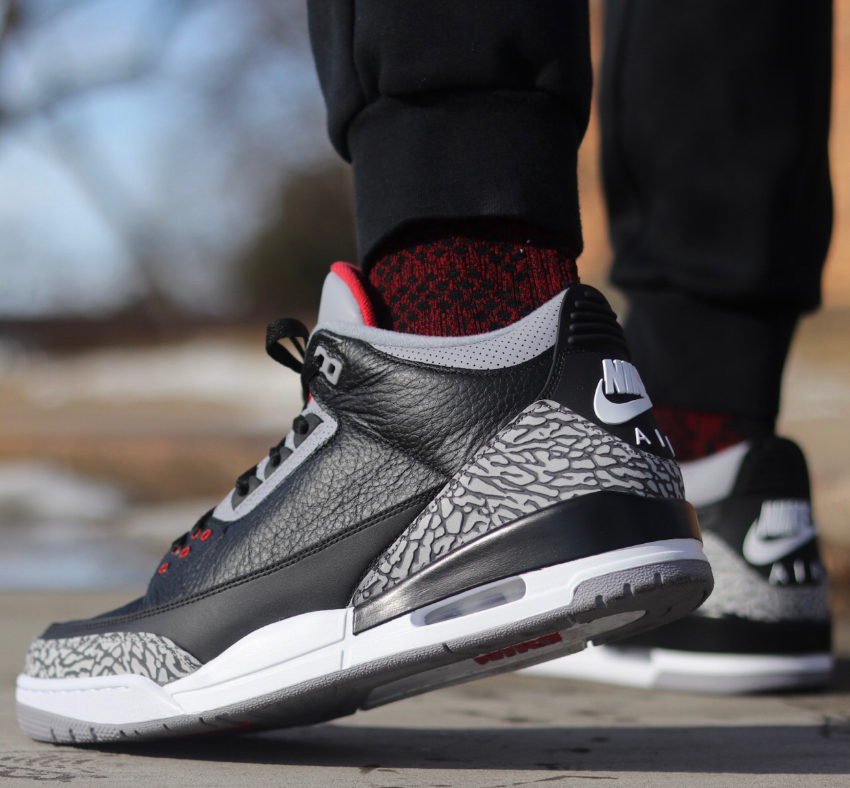Air Jordan 3 Retro OG Black Cement 2018