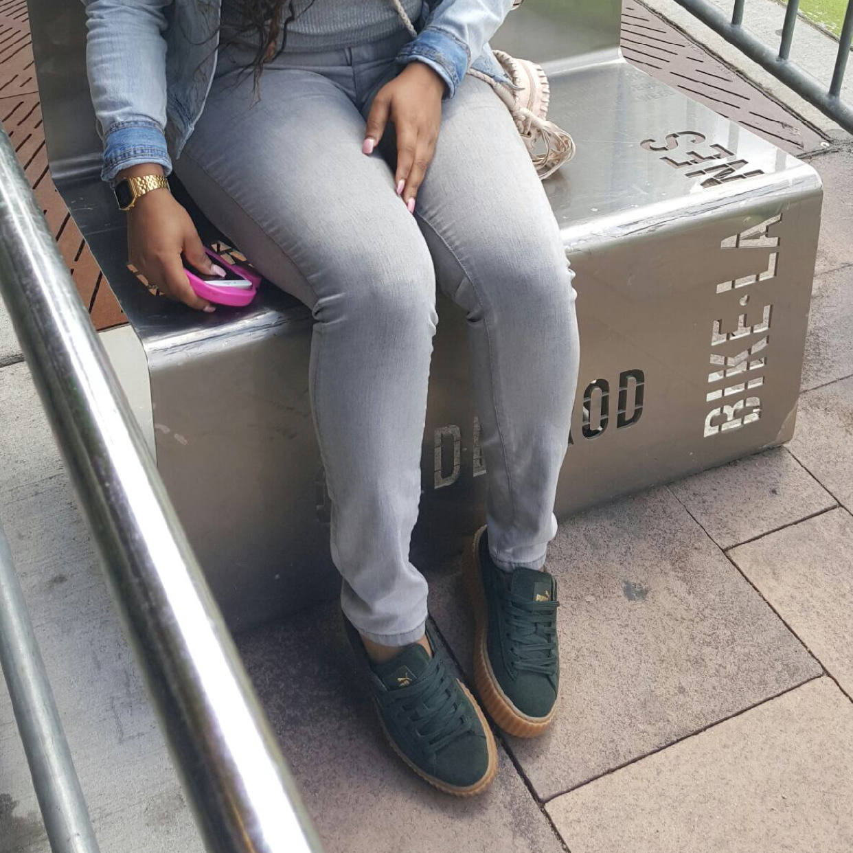 Rihanna x Puma Creeper Green