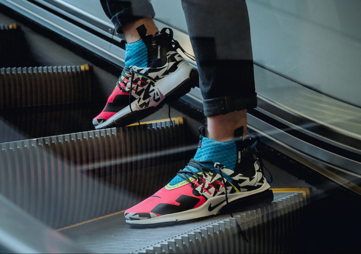 Acronym x Nike Air Presto Mid Cotton Candy