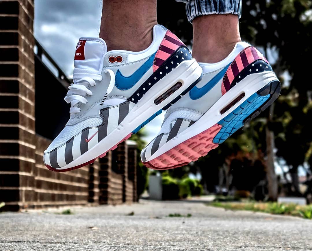 Parra x Nike Air Max 1 White Pure Platinum