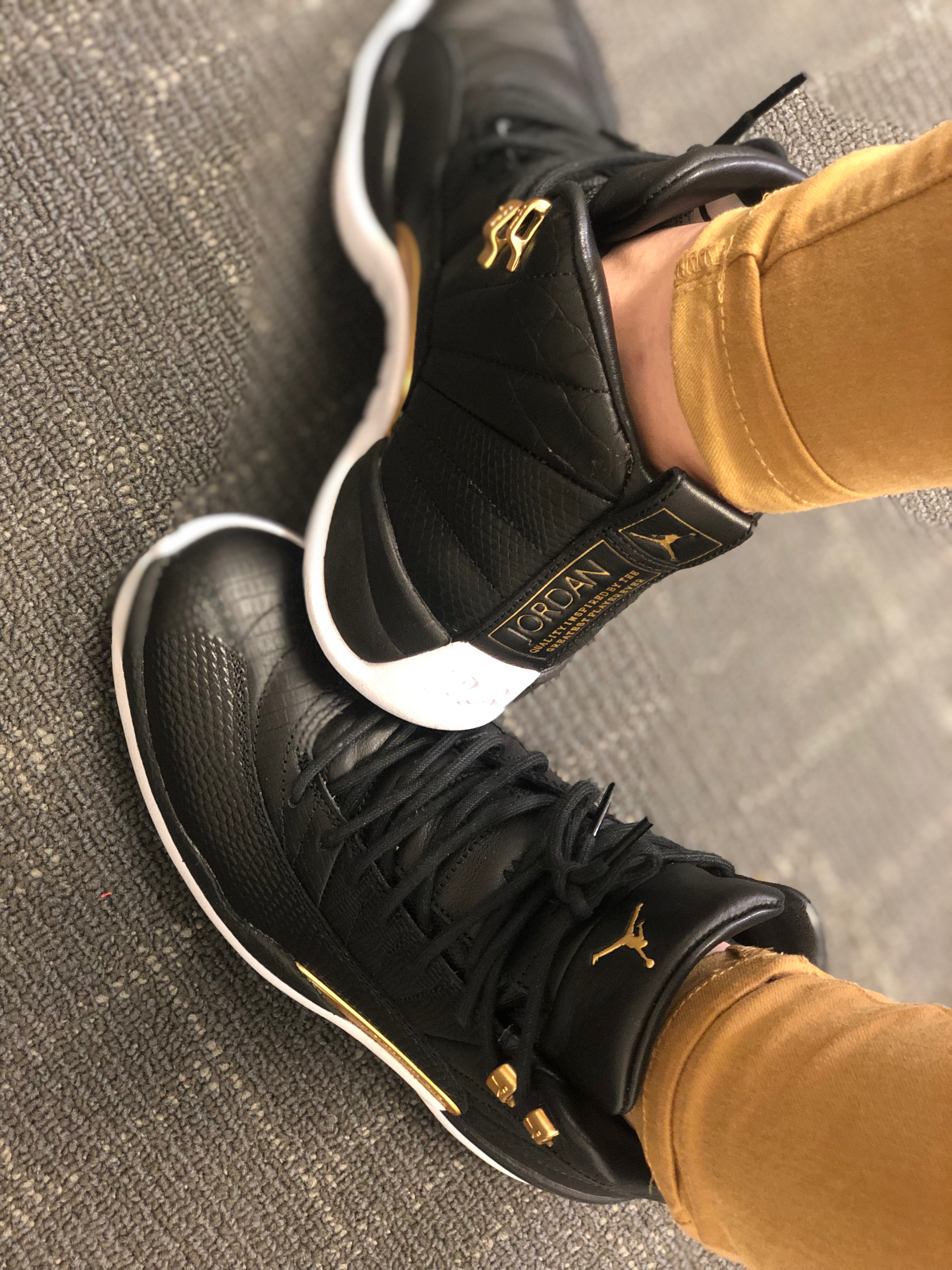 Air Jordan 12 WMNS Black Reptile